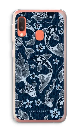 Midnight Koi, Miękkie etui Samsung Galaxy A20e
