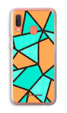 Stained glass - Orange