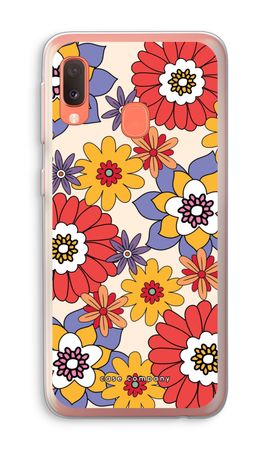 Retro Flowers - Yellow