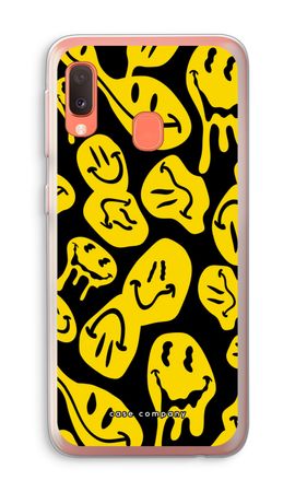 Melting smiley - Yellow