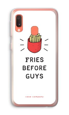 Fries before guys