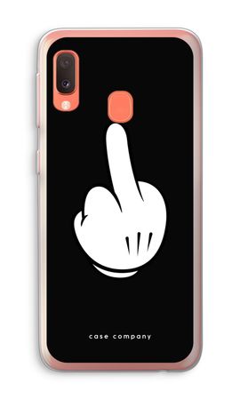 Middle finger black