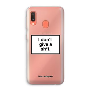 Don't give a shit