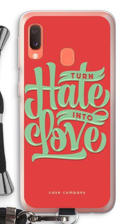 Turn hate into love
