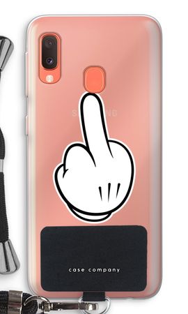 Middle finger white
