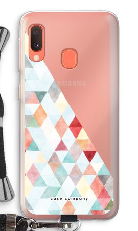 Coloured triangles pastel