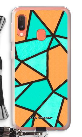 Stained glass - Orange