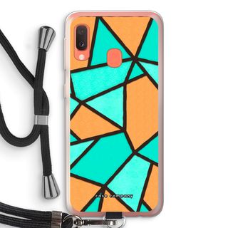 Stained glass - Orange