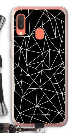 Geometric lines white