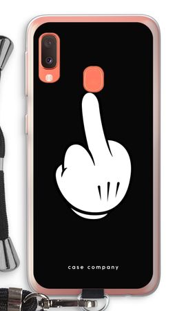 Middle finger black