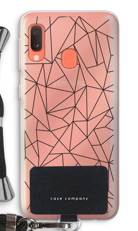 Geometric lines black