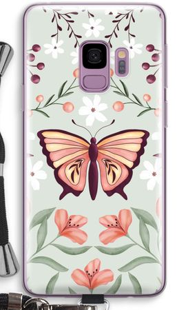 Butterfly in a floral world