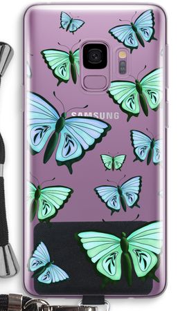 Blue & Green Butterflies