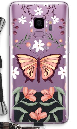 Butterfly in a floral world