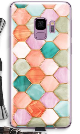 Hexagons in stained glass