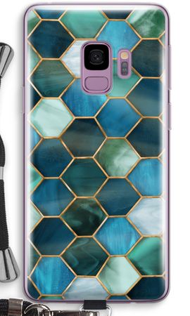 Hexagons in stained glass