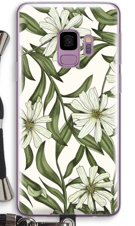 White flower pattern