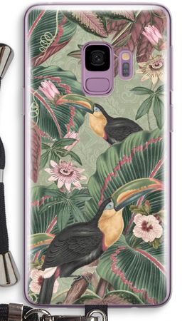 Tropical jungle toucan