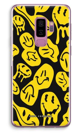 Schmelzendes Smiley-Gesicht - Gelb