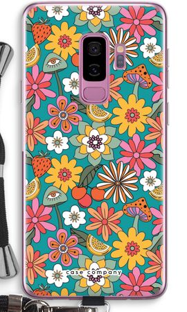 Retro Flowers N°2 - Blue