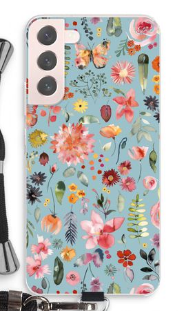 Bunte Pflanzen und Blumen