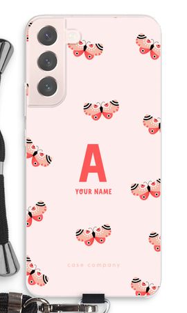 Rosy Butterflies Monogram