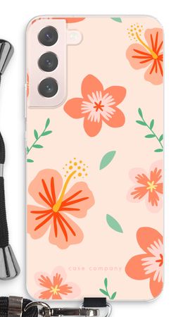 Tropical Pink Flowers