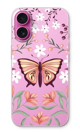 Butterfly in a floral world