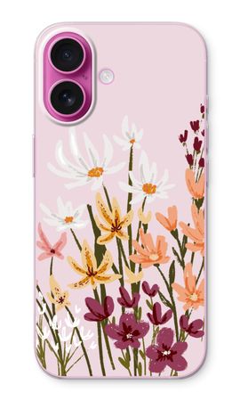 Painted wildflowers
