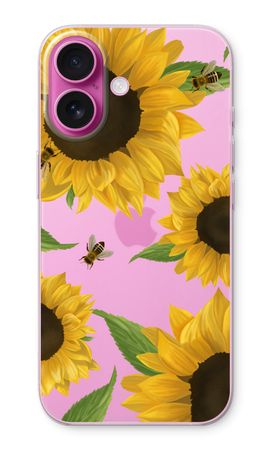 Sunflower and bees