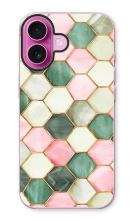 Hexagons in stained glass