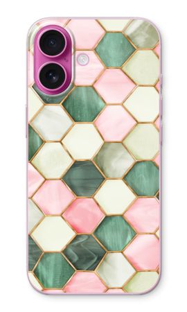 Hexagons in stained glass