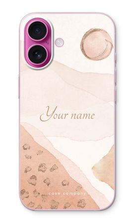 Gold Spots Namecase - Blush