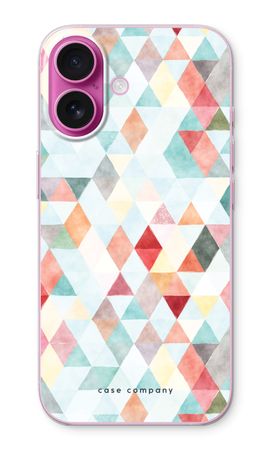 Coloured triangles pastel