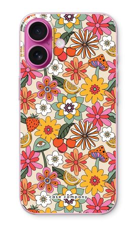 Retro Flowers N°2 - Yellow