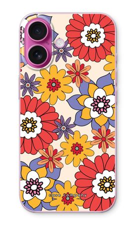 Retro Flowers - Yellow