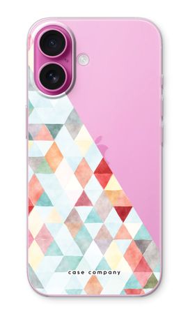 Coloured triangles pastel
