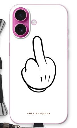 Middle finger white