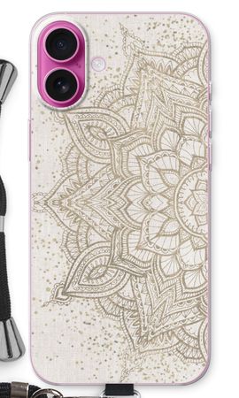 Boho golden mandala