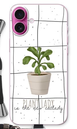 Houseplant on windowpane