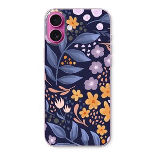 Flowers with blue leaves