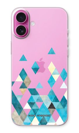 Coloured triangles blue