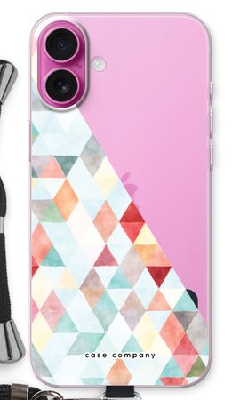 Coloured triangles pastel