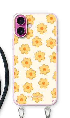 Fleur de smiley jaune