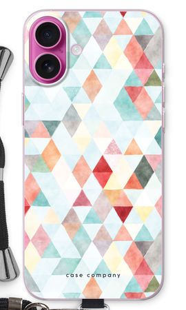 Coloured triangles pastel