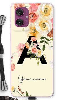 Flirty Flowers Monogram