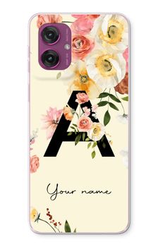 Flirty Flowers Monogram