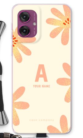 Peach Blossom Monogram