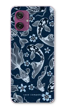 Midnight Koi, Motorola Moto G55 weiche Hülle