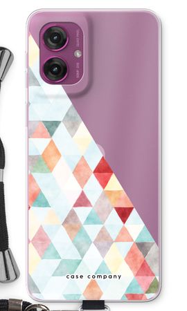 Coloured triangles pastel